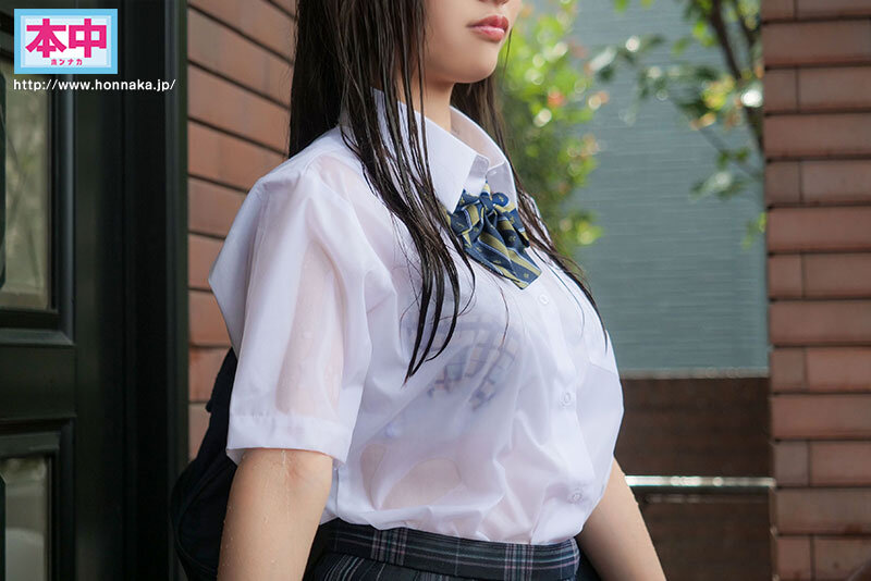 濡れ透けJ●が自宅の軒先で勝手に雨宿りしてたので中出しレ×プ 鈴の家りん 2